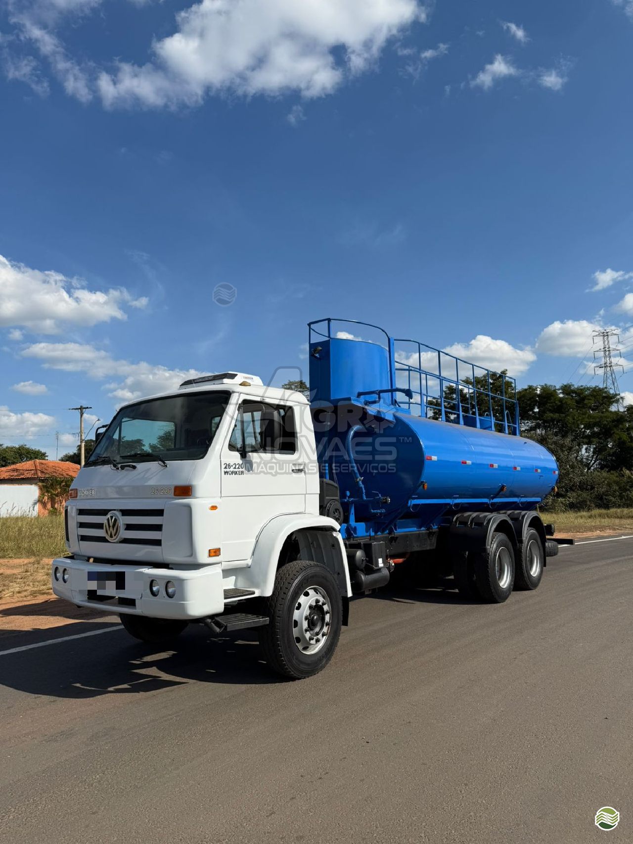CAMINHAO VOLKSWAGEN VW 26220 Bombeiro Cavalo 6x4 Agro Novaes Máquinas Agrícolas FERNANDOPOLIS SÃO PAULO SP